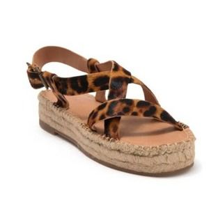 Madewell The Malia Espadrille Sandal - Size 8